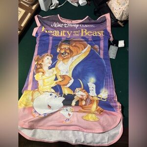 Disney Store Beauty and the Beast VHS cover nightgown Medium